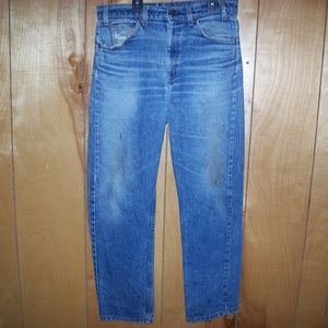 Orange tagged Levi"s